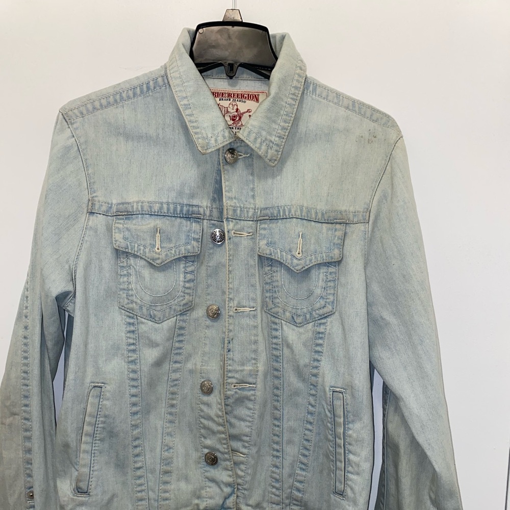 True religion trucker jean jacket